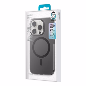 Benks magnētiskais Lucid Armor viedtālruņa apvalks (B066) Iphone 16 Pro Max melns (ar kameras vadības pogu)