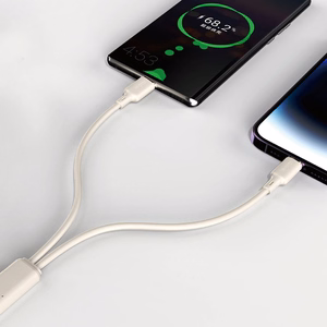 Dudao L7SCL USB-C - Lightning kabelis 30W 2m - bēšs