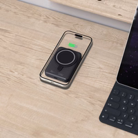 Tech-Protect LifeMag PB11 portatīvais lādētājs ar MagSafe 10000mAh 15W USB-C ports - melna + USB-C kabelis