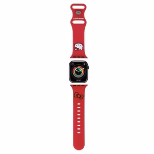 Hello Kitty silikona Kitty Head siksniņa Apple Watch 38/40/41mm - sarkana