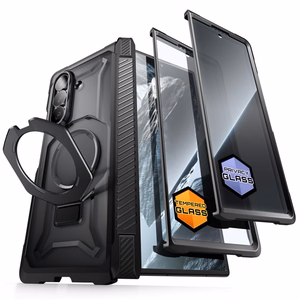 Supcase UB Grip Mag MagSafe maciņu komplekts, 2 gab., Samsung Galaxy Z Fold 8, melns