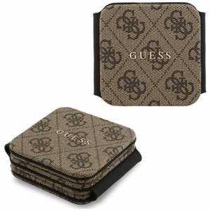 Bezvadu lādētājs 3in1 saderīgs ar MagSafe 15W GUESS GUE005640 brūns