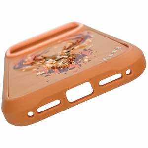 Nimmy Briedis MagSafe maciņš iPhone 17 Pro oranžs