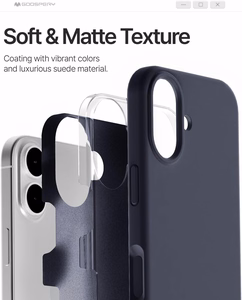 Case Mercury Pure Magsafe Silicon Case Apple iPhone 17 dark blue