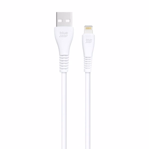 Kabelis USB A uz Lightning Blue Star 2A 12W 1 m PJ-DG5-A balts