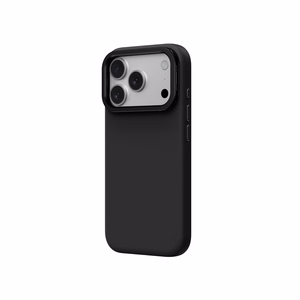 AmazingThing Glamour viedtālruņa apvalks iPhone 17 Pro ar statīvu - melns