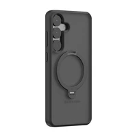 Torras Ostand Spin Series viedtālruņa apvalks Samsung S25 (melns)