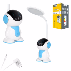 Rebel robota formas LED galda lampa
