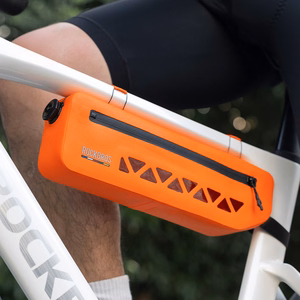 Rockbros AS-140 ROAD TO SKY ūdensizturīga velosipēda rāmja soma, 1,7 l, oranža
