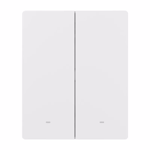 SONOFF M5-2C-80W Wi-Fi Matter viedais sienas slēdzis (2 kanāli, rāmim)