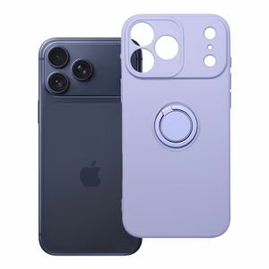 Case for iPhone 17 Pro Max Silicone Ring purple