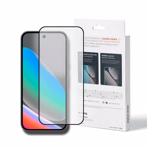 Crong 3D Armor Glass Lite pa visu virsmu līmējams rūdīta stikla ekrāna aizsargs Google Pixel 9 / 10