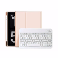 Tech-Protect SC Pen + Keyboard viedtālruņa apvalks ar klaviatūru iPad 10.9" 2022 - rozā