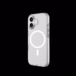 JUST MUST MAGSAFE CRYSTAL I maciņš iPhone 17 caurspīdīgs
