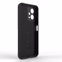 Magic Shield viedtālruņa apvalks Xiaomi Redmi Note 12 5G / Poco X5 5G elastīgs bruņu apvalks sarkana