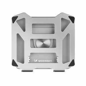 Wozinsky WDCX-X19-AB HardStand 360° Вращающаяся Подставка для Ноутбука и Планшета - Серебристый
