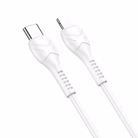 Kabelis USB C uz Lightning Hoco PD 27W 1 m X37 balts