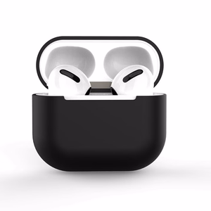 AirPods vāciņš silikona mīksts ausu vāciņš melns (C)