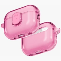 Uniq Glase Pro macins AirPods Pro 3 Lock macins - caurspidigs roza