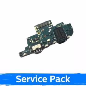 Charging Port Saderīgs ar Samsung A528 A52s Ar Flex / Plata original (Service Pack)