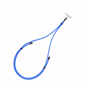 3mk EasyClip tālruņa aukliņa, zila (melnas krāsas furnitūra)