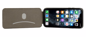 Flexi Vennus Elegance viedtālruņa apvalks Realme 9 5G/9 Pro melns