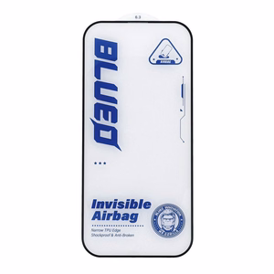 5D Mr. Monkey Glass aizsargstikls ierīcei Apple iPhone 18 Pro Max, 3D Invisible Airbag Anti-broken, krāsa – melna