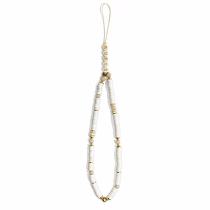 GUESS ремешок для телефона GUSTPEARW (Heishi Beads) белый