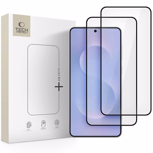 Tech-Protect Glass Fit+ 2 gab. rūdītais stikls Samsung Galaxy S25 Edge - Caurspīdīgs
