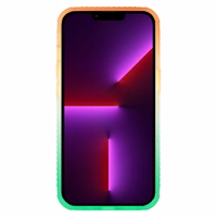 IDEAR apvalks W15 Iphone 14 Plus oranžs-piparmētru