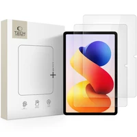 Tech-Protect Glass Fit+ 2 gabalu rūdītā stikla komplekts Xiaomi Redmi Pad Pro / 2 Pro 12.1 - caurspīdīgs