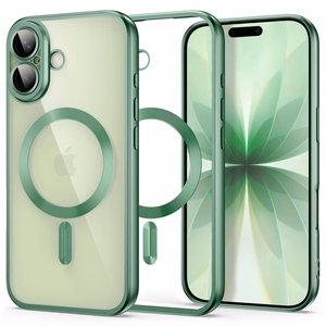 Tech-Protect MagFlex maciņš iPhone 17, matēti zaļš