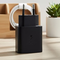 Samsung EP-P2900TBE 25W bezvadu lādētājs ar 45W adapteri - pelēks