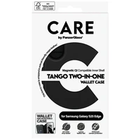 CARE by PanzerGlass Feature Tango 2in1 maks Qi apvalks Samsung Galaxy S25 Edge - melns