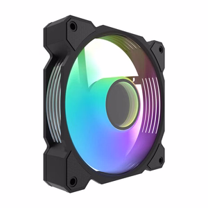Darkflash DR08 3-in-1 dzesēšanas ventilators (melns)
