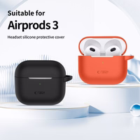 Tech-Protect silikona apvalks austiņām Apple AirPods 3 - rozā