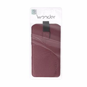 WONDER Flexi Pouch Case (Size XXL) for Iphone 18 Pro Max/17 Pro Max/16 Pro Max/Samsung S26 Ultra/S25 Ultra/Xiaomi 15 Ultra/14 Ultra/Oppo Find X8 Ultra/Find X6 Pro/Vivo/X200 Pro/X90 Pro+/MotorolanEdge 50 Ultra/Edge 40 Pro burgundy