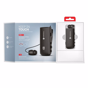 FORCELL F-AUDIO Drive EarBud bezvadu austiņa Bluetooth melna