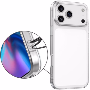 Caurspīdīgs TPU vāciņš iPhone 18 Pro Max / 17 Pro Max ar aizsardzību pret pirkstu nospiedumiem