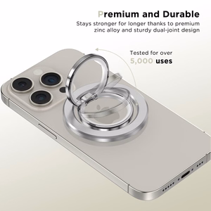 Tech-Protect MMR300 magnētiskais turētājs / gredzens ar MagSafe - sudraba