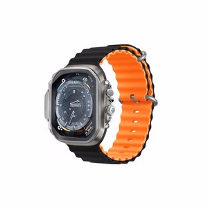 Devia Ремешок Deluxe Sport6 для Apple Watch 38 мм 40 мм 41 мм 42 мм чёрно-оранжевый