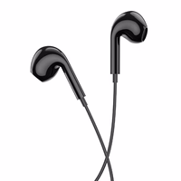 Borofone Austiņas BM100 Max Fuente ar mikrofonu Type C (DAC) melnas