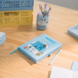 Moomins A5 piezīmju grāmatiņa ar pildspalvu