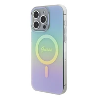 Guess GUHMP15XHITSQ iPhone 15 Pro Max - tirkīzs viedtālruņa apvalks IML Iridescent MagSafe