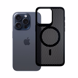 3mk COOLing MagCase Viedtālruņa apvalks Apple iPhone 15 Pro Max - melns