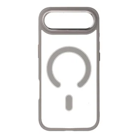 COLOR EDGE MAG COVER magnētiskais viedtālruņa apvalks, savietojams ar MagSafe, paredzēts IPHONE 17 Air, titāna pelēks