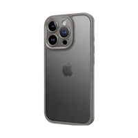 Rock Guard Touch Matte Series viedtālruņa apvalks Iphone 16 Pro Max pelēks