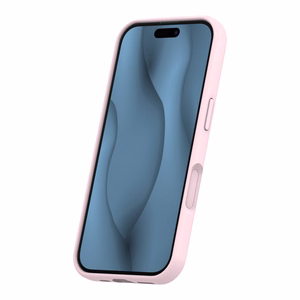 Silicone Thin Mag case for iPhone 17 / 18 6,3" light pink