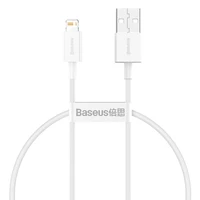 Baseus Superior USB - Lightning kabelis 2.4A 0.25 m balts (CALYS-02)
