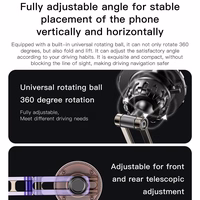 FORCELL F-GRIP IronSecure magnētiskais auto turētājs vējstiklam / paneļim melns